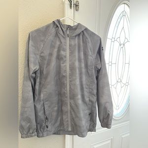 NWOT 🧥 Boys Large Digi Camo Swiss Alps Zip up Windbreaker Jacket.